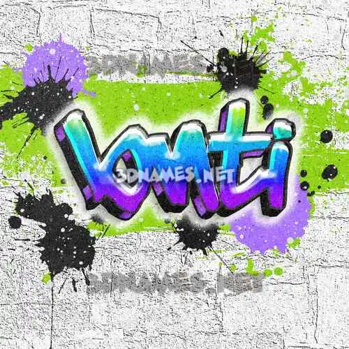 bnti in Graffiti Grunge style - 3D name wallpaper bnti in Graffiti Grunge style - 3D name wallpaper