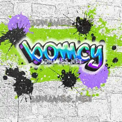 bomcy in Graffiti Grunge style - 3D name wallpaper bomcy in Graffiti Grunge style - 3D name wallpaper