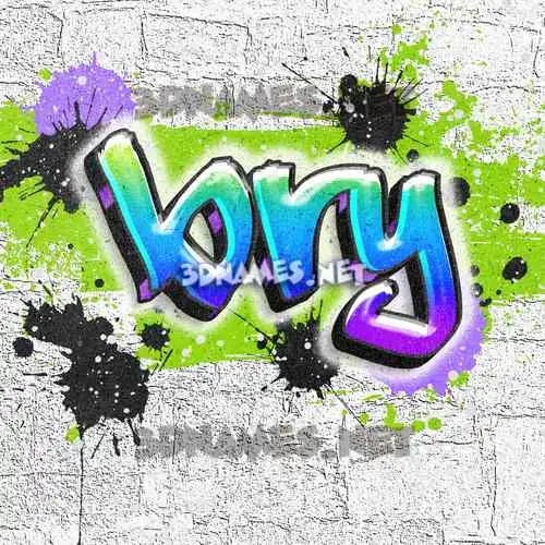 bry in Graffiti Grunge style - 3D name wallpaper bry in Graffiti Grunge style - 3D name wallpaper