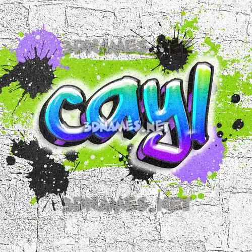 cayl in Graffiti Grunge style - 3D name wallpaper cayl in Graffiti Grunge style - 3D name wallpaper