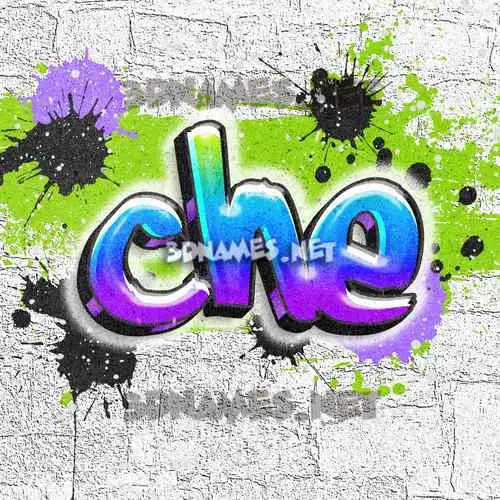 che in Graffiti Grunge style - 3D name wallpaper che in Graffiti Grunge style - 3D name wallpaper