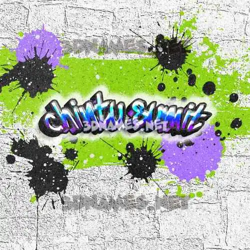 chintu sumit in Graffiti Grunge style - 3D name wallpaper chintu sumit in Graffiti Grunge style - 3D name wallpaper