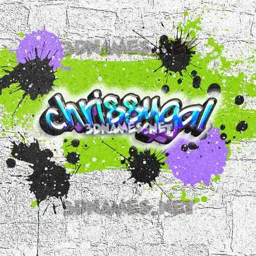 chrissygal in Graffiti Grunge style - 3D name wallpaper chrissygal in Graffiti Grunge style - 3D name wallpaper