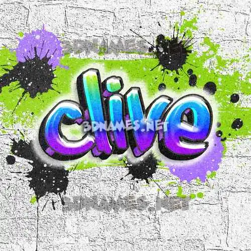 clive in Graffiti Grunge style - 3D name wallpaper clive in Graffiti Grunge style - 3D name wallpaper