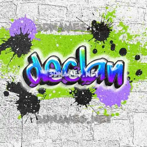 declan in Graffiti Grunge style - 3D name wallpaper declan in Graffiti Grunge style - 3D name wallpaper
