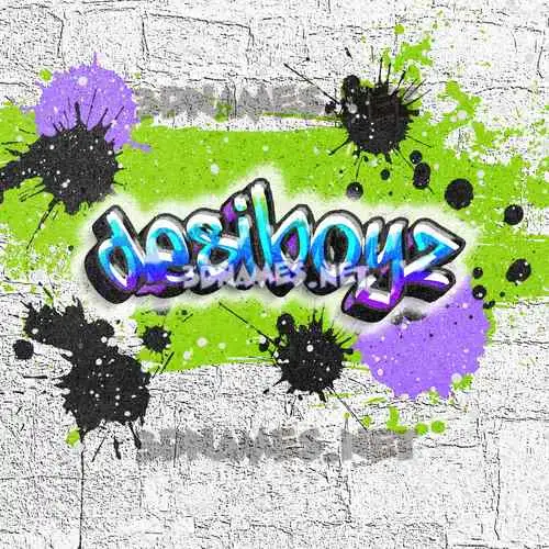 desiboyz in Graffiti Grunge style - 3D name wallpaper desiboyz in Graffiti Grunge style - 3D name wallpaper