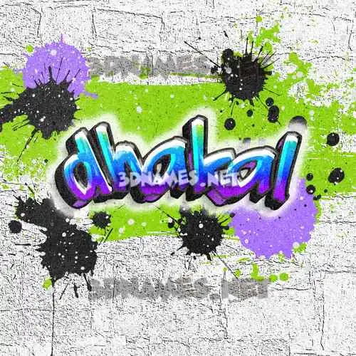 dhakal in Graffiti Grunge style - 3D name wallpaper dhakal in Graffiti Grunge style - 3D name wallpaper