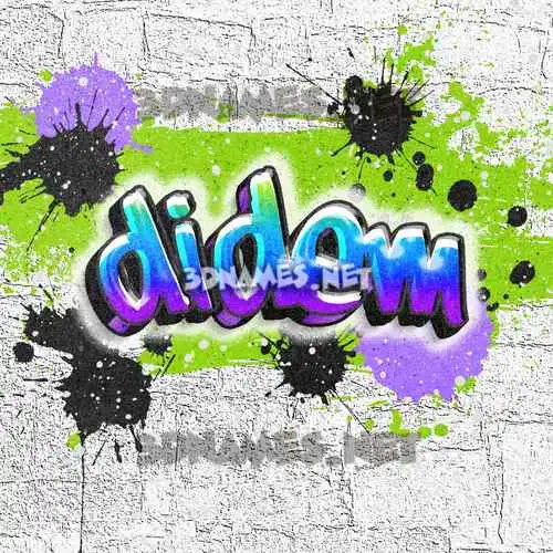 didem in Graffiti Grunge style - 3D name wallpaper didem in Graffiti Grunge style - 3D name wallpaper