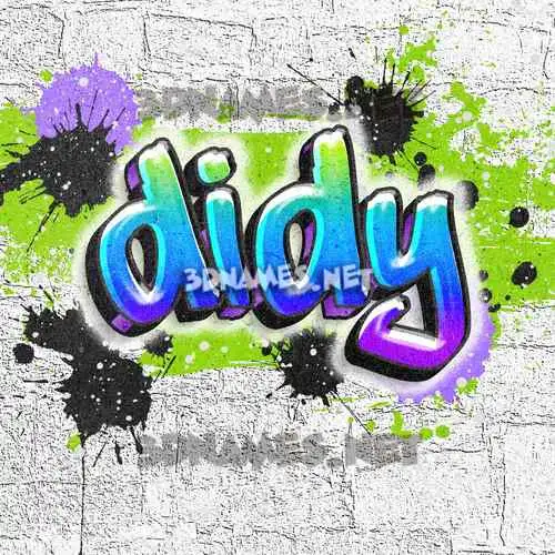 didy in Graffiti Grunge style - 3D name wallpaper didy in Graffiti Grunge style - 3D name wallpaper