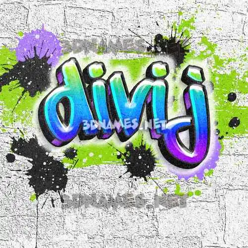 divij in Graffiti Grunge style - 3D name wallpaper divij in Graffiti Grunge style - 3D name wallpaper