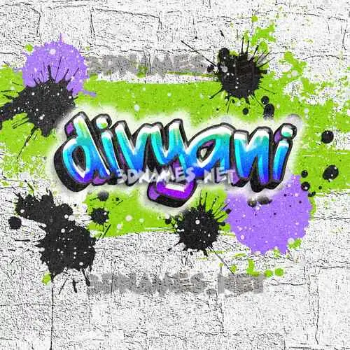 divyani in Graffiti Grunge style - 3D name wallpaper divyani in Graffiti Grunge style - 3D name wallpaper
