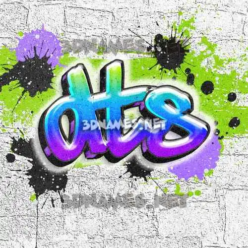 dts in Graffiti Grunge style - 3D name wallpaper dts in Graffiti Grunge style - 3D name wallpaper