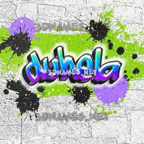 duhela in Graffiti Grunge style - 3D name wallpaper duhela in Graffiti Grunge style - 3D name wallpaper