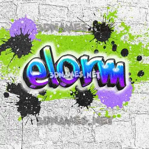 elorm in Graffiti Grunge style - 3D name wallpaper elorm in Graffiti Grunge style - 3D name wallpaper