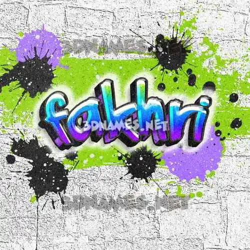 fakhri in Graffiti Grunge style - 3D name wallpaper fakhri in Graffiti Grunge style - 3D name wallpaper