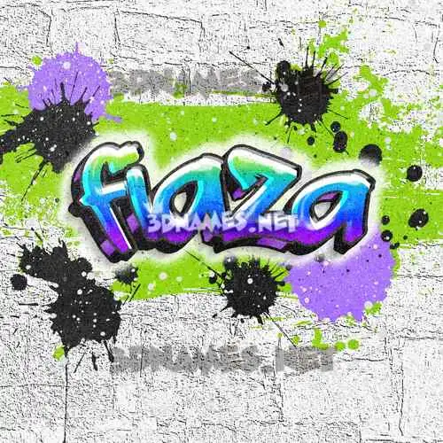 fiaza in Graffiti Grunge style - 3D name wallpaper fiaza in Graffiti Grunge style - 3D name wallpaper