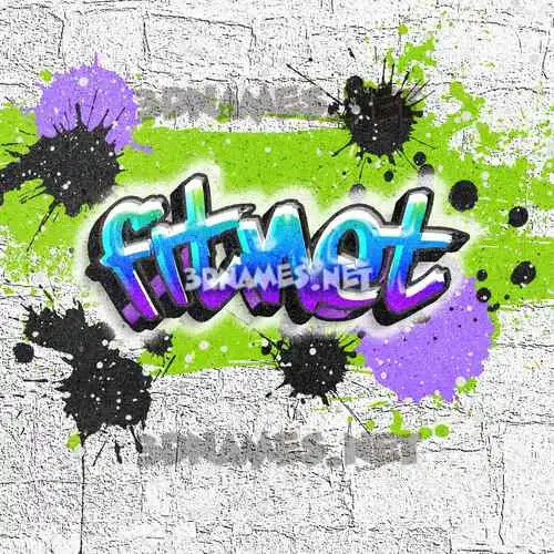 fitnet in Graffiti Grunge style - 3D name wallpaper fitnet in Graffiti Grunge style - 3D name wallpaper