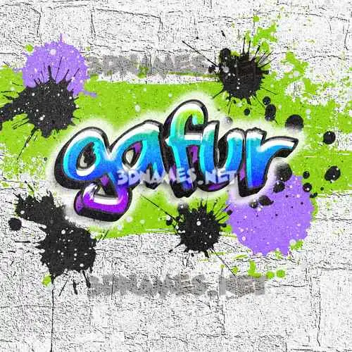 gafur in Graffiti Grunge style - 3D name wallpaper gafur in Graffiti Grunge style - 3D name wallpaper