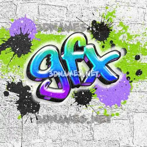 gfx in Graffiti Grunge style - 3D name wallpaper gfx in Graffiti Grunge style - 3D name wallpaper