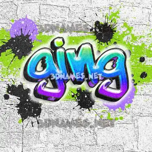 ging in Graffiti Grunge style - 3D name wallpaper ging in Graffiti Grunge style - 3D name wallpaper