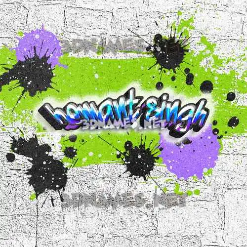 hemant singh in Graffiti Grunge style - 3D name wallpaper hemant singh in Graffiti Grunge style - 3D name wallpaper