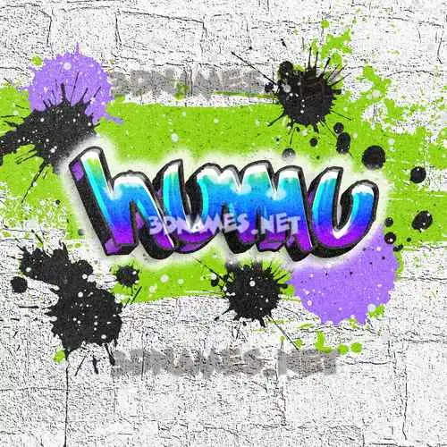 humu in Graffiti Grunge style - 3D name wallpaper humu in Graffiti Grunge style - 3D name wallpaper