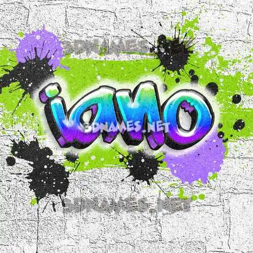 iano in Graffiti Grunge style - 3D name wallpaper iano in Graffiti Grunge style - 3D name wallpaper