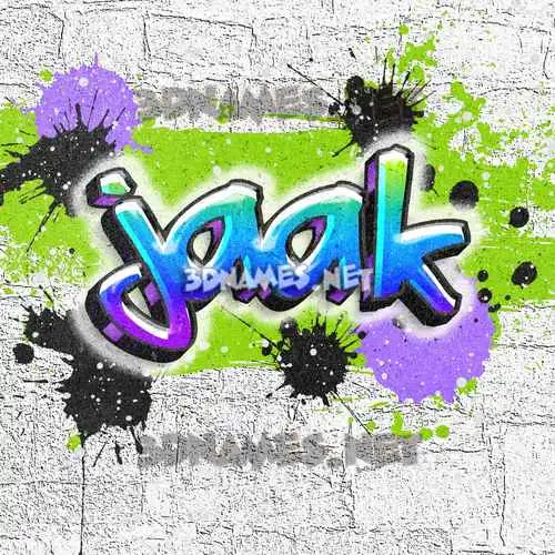 jaak in Graffiti Grunge style - 3D name wallpaper jaak in Graffiti Grunge style - 3D name wallpaper