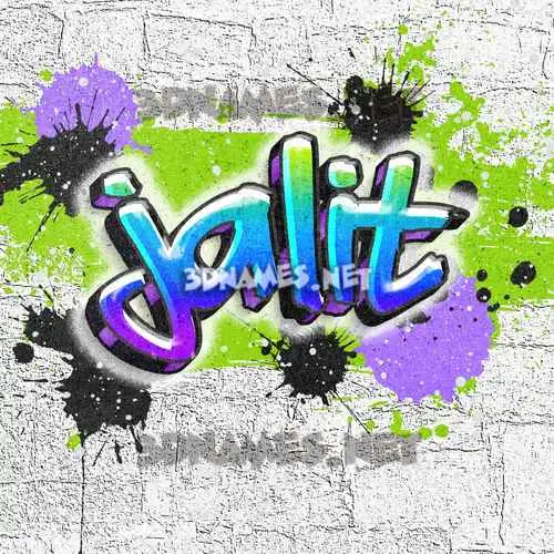 jalit in Graffiti Grunge style - 3D name wallpaper jalit in Graffiti Grunge style - 3D name wallpaper