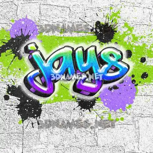 jays in Graffiti Grunge style - 3D name wallpaper jays in Graffiti Grunge style - 3D name wallpaper