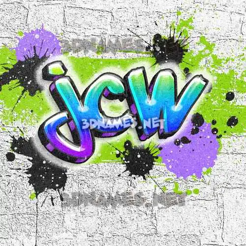 jcw in Graffiti Grunge style - 3D name wallpaper jcw in Graffiti Grunge style - 3D name wallpaper