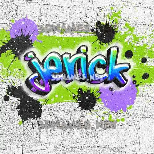 jerick in Graffiti Grunge style - 3D name wallpaper jerick in Graffiti Grunge style - 3D name wallpaper