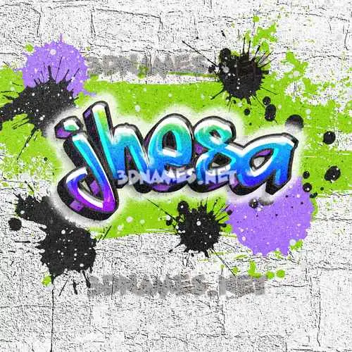 jhesa in Graffiti Grunge style - 3D name wallpaper jhesa in Graffiti Grunge style - 3D name wallpaper