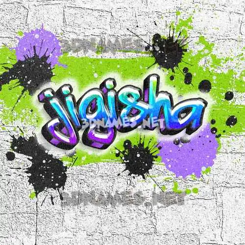 jigisha in Graffiti Grunge style - 3D name wallpaper jigisha in Graffiti Grunge style - 3D name wallpaper