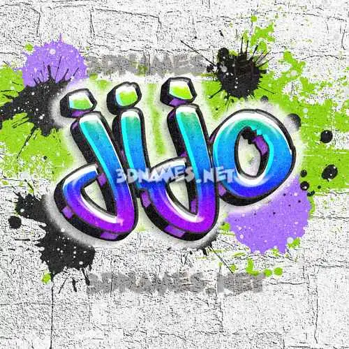 jijo in Graffiti Grunge style - 3D name wallpaper jijo in Graffiti Grunge style - 3D name wallpaper