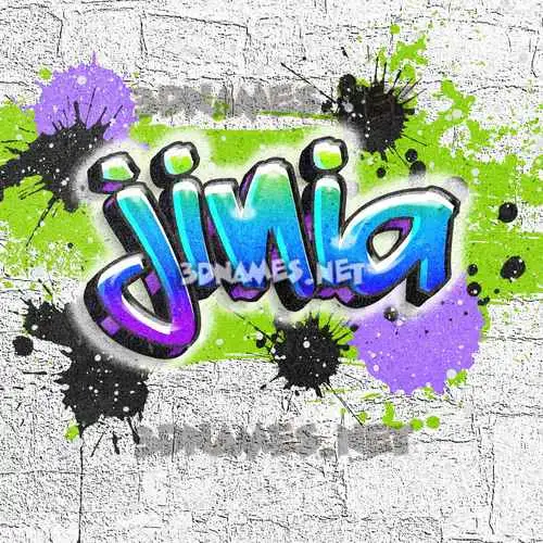 jinia in Graffiti Grunge style - 3D name wallpaper jinia in Graffiti Grunge style - 3D name wallpaper