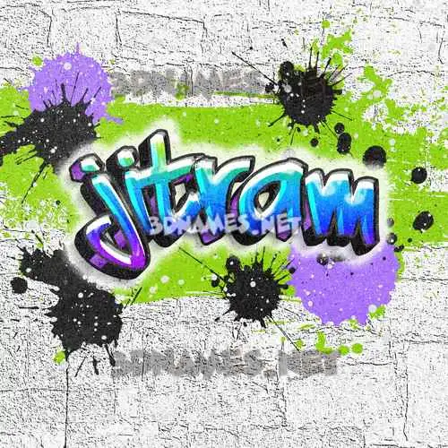 jitram in Graffiti Grunge style - 3D name wallpaper jitram in Graffiti Grunge style - 3D name wallpaper
