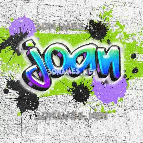 joan in Graffiti Grunge style - 3D name wallpaper joan in Graffiti Grunge style - 3D name wallpaper