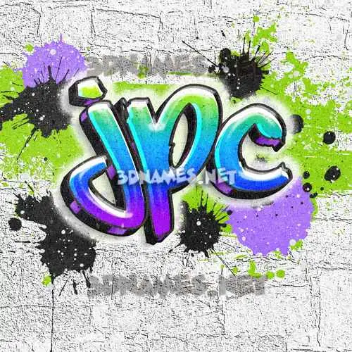 jpc in Graffiti Grunge style - 3D name wallpaper jpc in Graffiti Grunge style - 3D name wallpaper