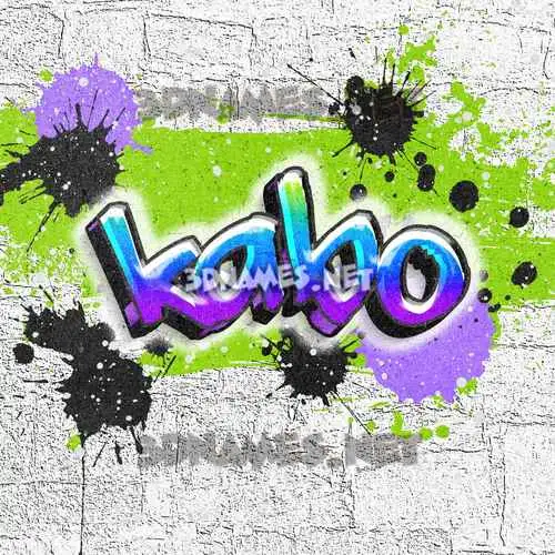 kabo in Graffiti Grunge style - 3D name wallpaper kabo in Graffiti Grunge style - 3D name wallpaper