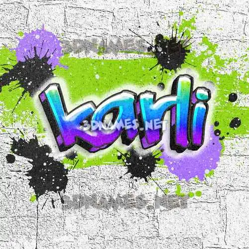 karli in Graffiti Grunge style - 3D name wallpaper karli in Graffiti Grunge style - 3D name wallpaper