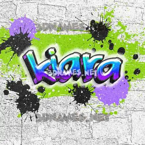 kiara in Graffiti Grunge style - 3D name wallpaper kiara in Graffiti Grunge style - 3D name wallpaper