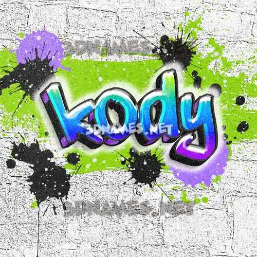 kody in Graffiti Grunge style - 3D name wallpaper kody in Graffiti Grunge style - 3D name wallpaper