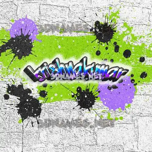 krishnakumar in Graffiti Grunge style - 3D name wallpaper krishnakumar in Graffiti Grunge style - 3D name wallpaper