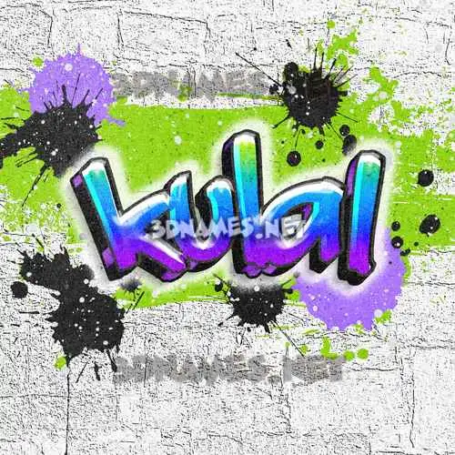 kulal in Graffiti Grunge style - 3D name wallpaper kulal in Graffiti Grunge style - 3D name wallpaper