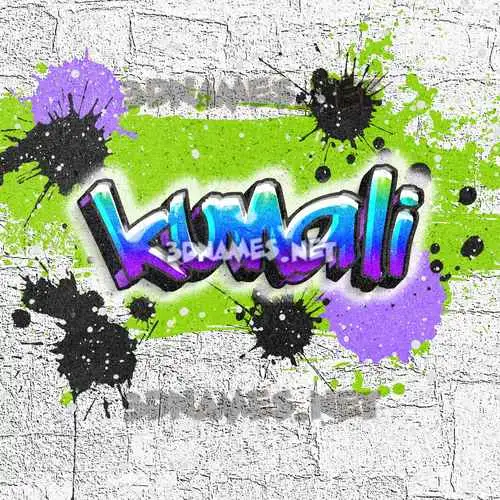 kunali in Graffiti Grunge style - 3D name wallpaper kunali in Graffiti Grunge style - 3D name wallpaper