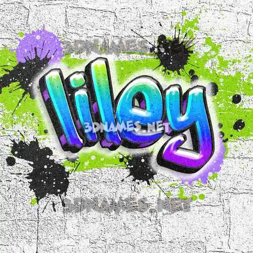 liley in Graffiti Grunge style - 3D name wallpaper liley in Graffiti Grunge style - 3D name wallpaper