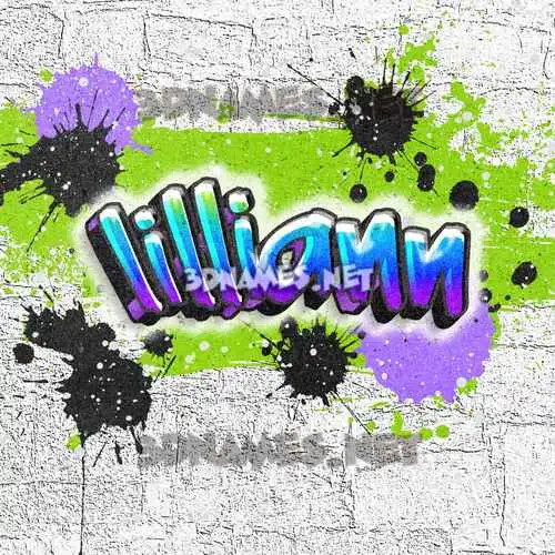 lilliann in Graffiti Grunge style - 3D name wallpaper lilliann in Graffiti Grunge style - 3D name wallpaper