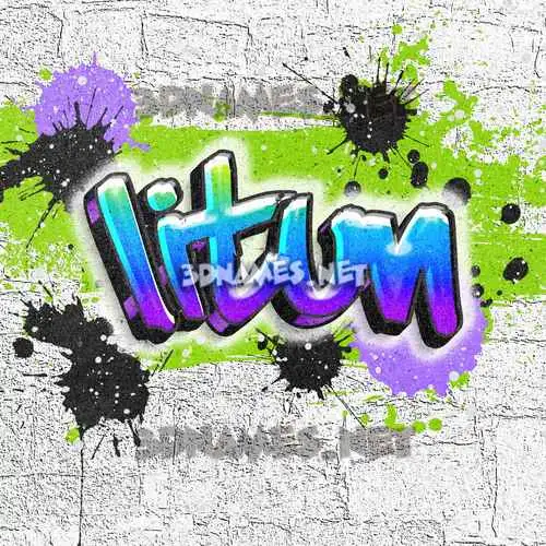 litun in Graffiti Grunge style - 3D name wallpaper litun in Graffiti Grunge style - 3D name wallpaper