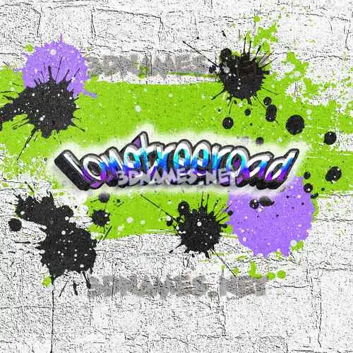 lonetreeroad in Graffiti Grunge style - 3D name wallpaper lonetreeroad in Graffiti Grunge style - 3D name wallpaper
